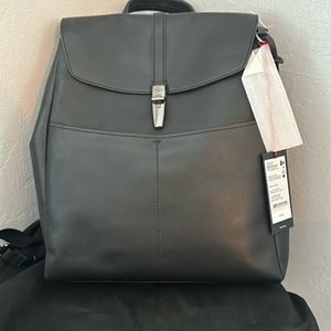 Tumi Marigot Rucksack - Black Leather